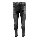 Vialli Scheletrico Distressed Skinny Jeans Jocavic Grey