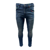 Vialli Jerardo Lite Strato-Fit Jeans | Blue – Slim Stretch