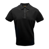 Vialli Jaffar Golfer | Black – Streetwear Polo Shirt