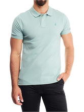 Polo Golfer Pique Essentials Aqua