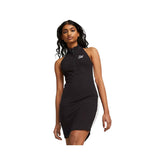 Puma Dress T7 Half Zip Mock Neck Black/White