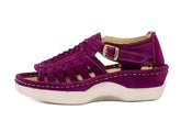 Ladies Omega Kgosi Suede Platform Fassie Sandals