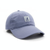 Polo 6 Panel Badge Peak Cap Blue – Classic Adjustable Cotton Baseball Cap