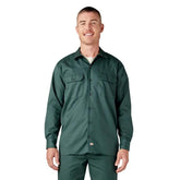 Dickies 847 Long Sleeve Shirt Emerald