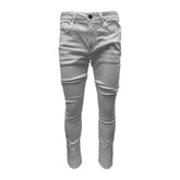 Vialli Scheletrico Skinny Gruoin Jeans | White