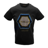 Vialli Ladder T-Shirt Black
