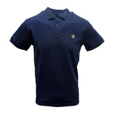 Vialli Lanni Golf Shirt | Navy - Premium Performance Golf Polo for Men