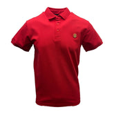 Vialli Lanni Golf Shirt | Red - High-Performance Polo for Men