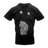 Vialli Lavaza Black Men’s T‑Shirt – Premium Cotton Tee