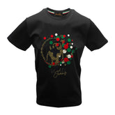 Vialli Lotsz Black Men’s T‑Shirt – Premium Cotton Streetwear Tee