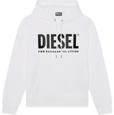 Diesel Hoodie Mens White