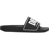 Diesel Mayemi Pool Slides 3D Logo - Black/White
