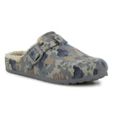 Hush Puppie Ladies Sandal Soft Desi Fur Multi Grey