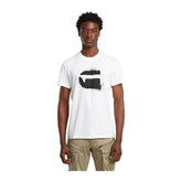G-Star RAW Spray G Logo T-Shirt White – Premium Men’s Graphic Tee