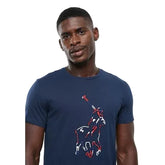 Polo T-Shirt Big Pony Emb Navy