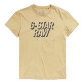 G Star T-Shirt Shadow Graphic Prairie Sand