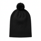 Strachan Plain Black Beanie