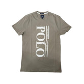 Polo T-Shirt Bold Logoi Printed Taupe