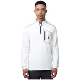 Polo Sweater High Neck Off White