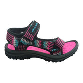 Pierre Cardin Kids Casey Sandals Pink And Black