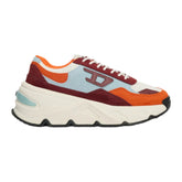 Diesel Women S-Savannah Trainers - Blue/Brown/Orange