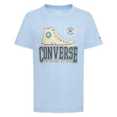Converse Boys T-Shirt Sneaker Gfx Sky Blue