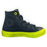 Converse Chuck Taylor All Star Hi Kids Black; Volt And Gum