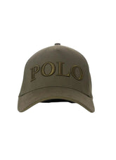 Polo Cap Embroidered Peak Olive