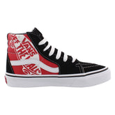 Vans Kids Sk8-Hi Otw Quarter Black And Red