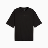 Puma T-Shirt Graphics Boxy Foil Black/Gold