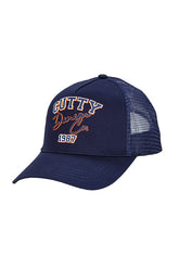 Cutty Heritage Script Trucker Cap Tulsa Navy