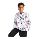 Nike Boys Graffiti Tag Print White