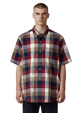 Jonathan D Button Up Shirt Cruise Red