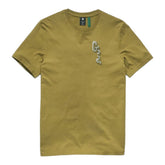 G Star T-Shirt Back Graphic Olive