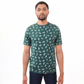 Dickies Crew Allover Print Rainforest Green