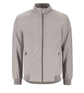 Polo Jacket Ls Badge Harrington Grey
