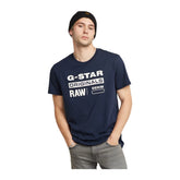 G Star Crew Graphic | Sartho Blue