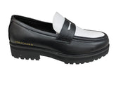 Jonathan D Penny Moc Pu Black/White