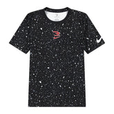 Nike T-Shirt Large Splatter Aop Black