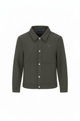 The Polo Ribbed Coach Jacket Light Brown