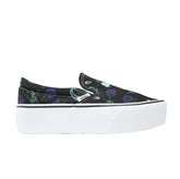 Vans Classic Slip-On Platform Paisley Bloom Multi Black