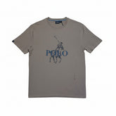 Polo T-Shirt Sketch Pony Taupe
