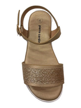 Pierre Cardin Girls Scarlett Sandal Glitter Gold