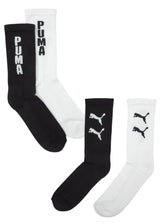 Puma Sock 2Pack Graphic Tennis White/Black