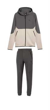 Puma Tracksuit Tech Elevated Gray/Stone