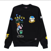 Cutty Sweat Top Alder Black