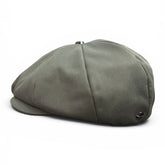 Jonathan D Twill Newsboy Cap – Olive Sage