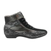 Rossimoda Boot Snake Black
