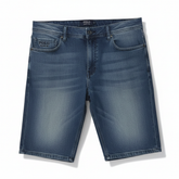 Polo Shorts Pjc Straight Leg Washed Denim