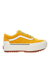 Vans Old Skool Platform Stacked Mustard/White